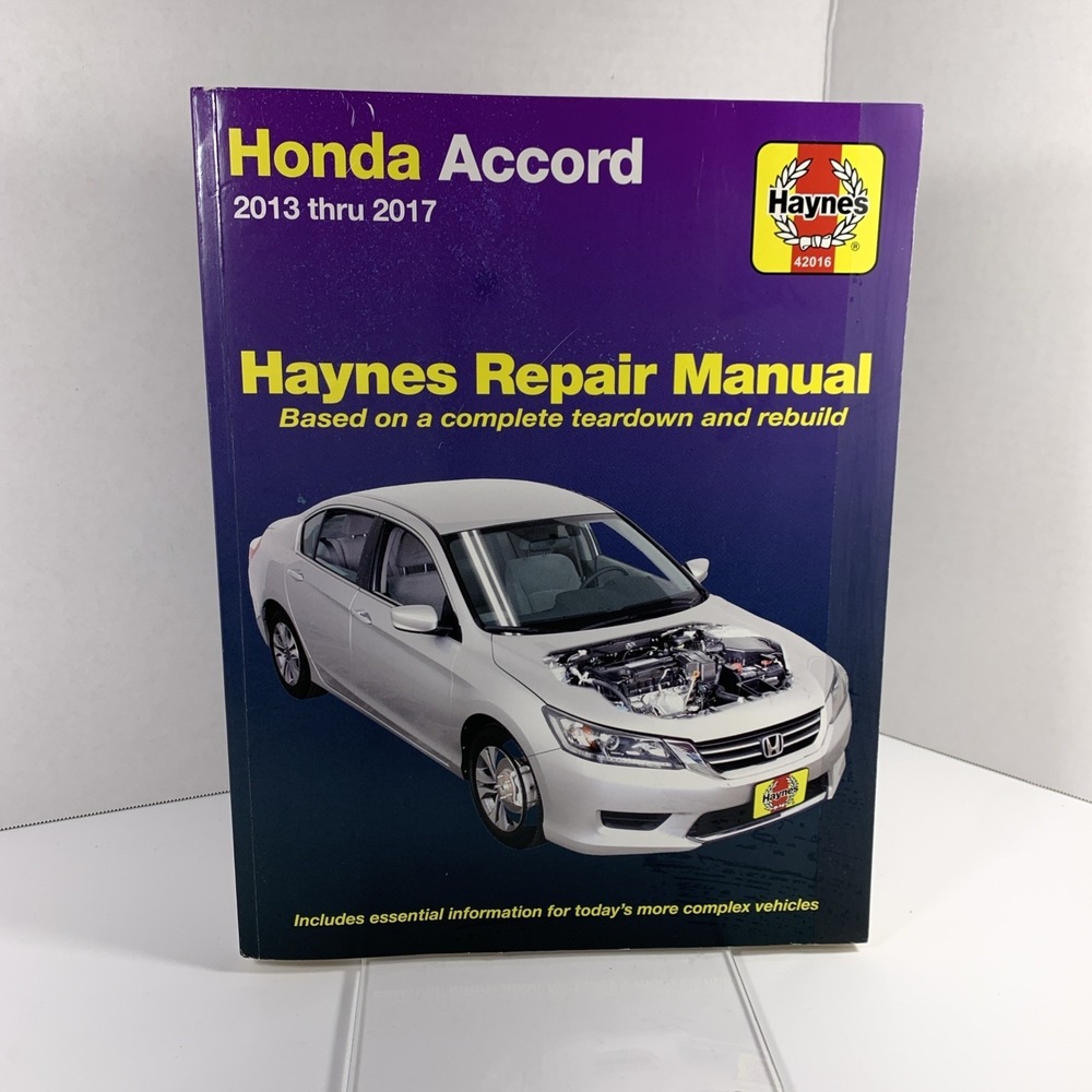 2013-2017‎ Honda Accord Haynes Repair Service Workshop Manual